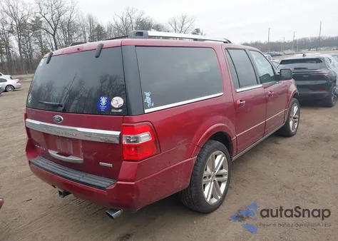 2016 Ford Expedition El Platinum from USA, damaged, VIN 1FMJK1MT0GEF14397